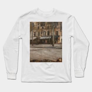 A Street in Paris. Study from Montmartre by Hugo Birger Long Sleeve T-Shirt